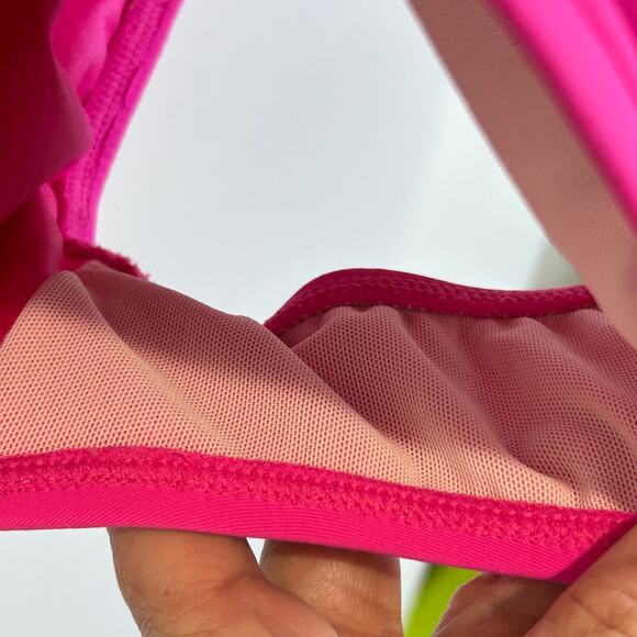 Bleu by Rod Beattie Molded-Cup One-Piece Swimsuit Pink Women Plus Size 18W NWT - Picture 8 of 9